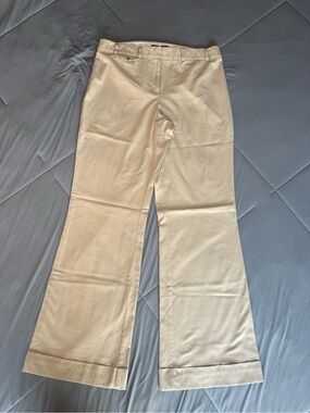 The Limited Stretch Khaki Wide-Leg Dress Pants Slacks